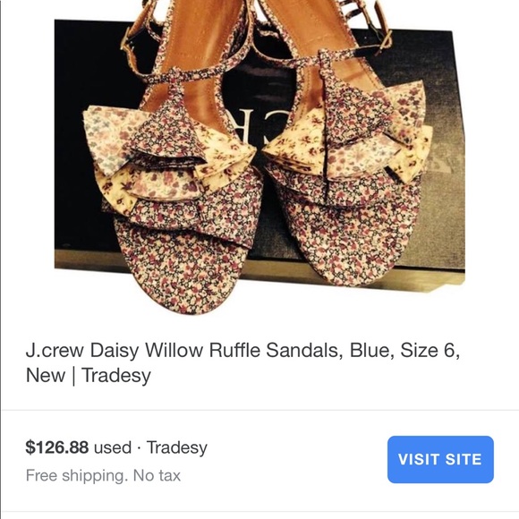 $95 LN TABITHA SIMMONS FLORAL SANDALS - Picture 6 of 8